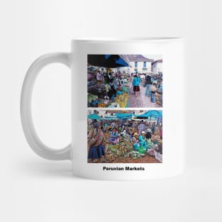 Peruvian Markets South America Mug